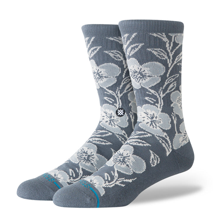 "Papaver Crew" Combed Cotton Socks by Stance