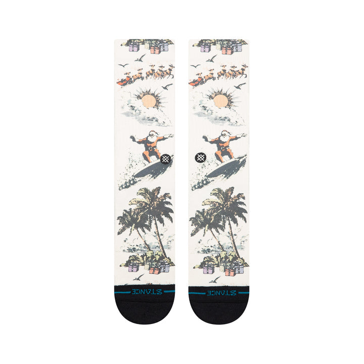 "San O Claus" Polyester Blend Socks by Stance