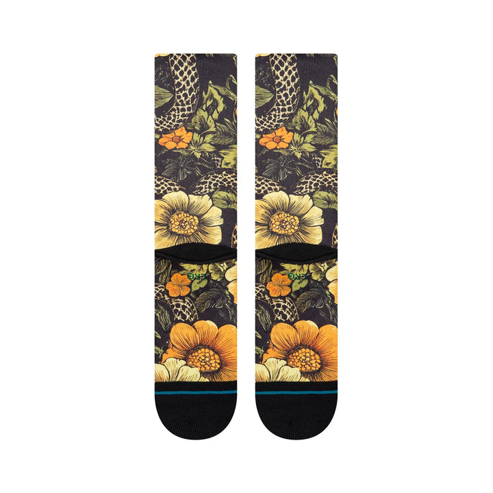 "Slither" Poly Blend Crew Socks by Stance