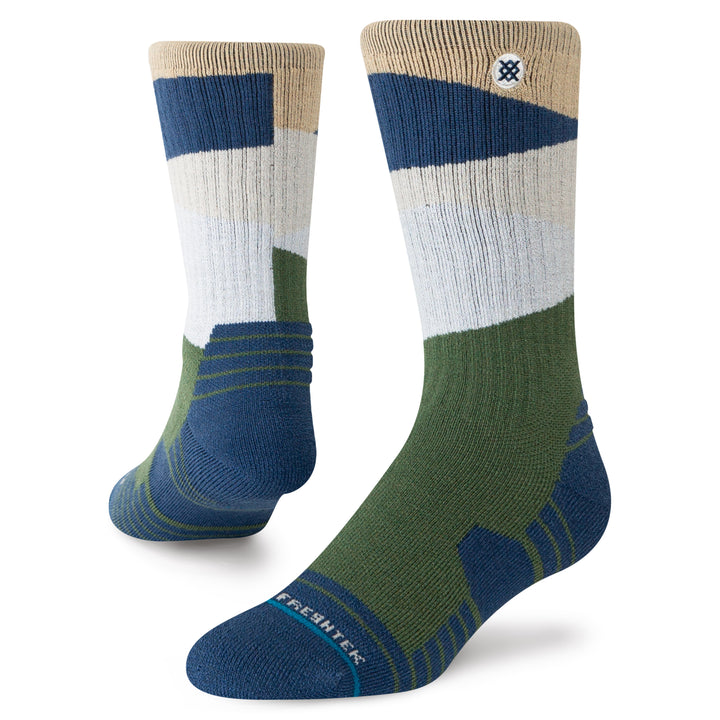 "Barrier" Merino Wool Blend Hiking Crew Socks by Stance