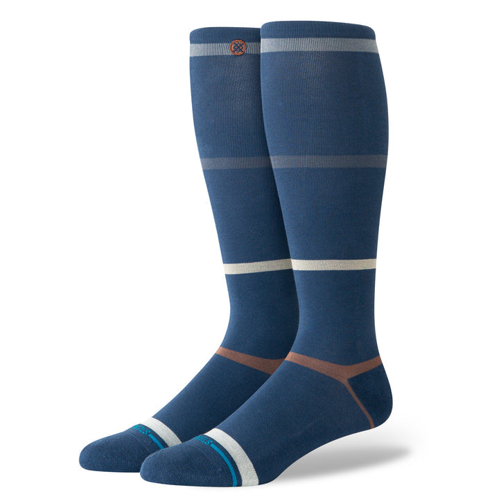 Stance "Coastal" Over-the-Calf Combed Cotton Compression Socks (15-20mmHg)