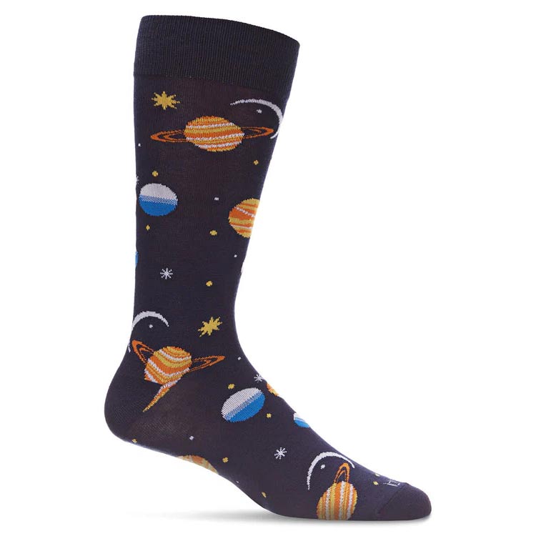 "Outerspace" Crew Bamboo Socks by Me Moí