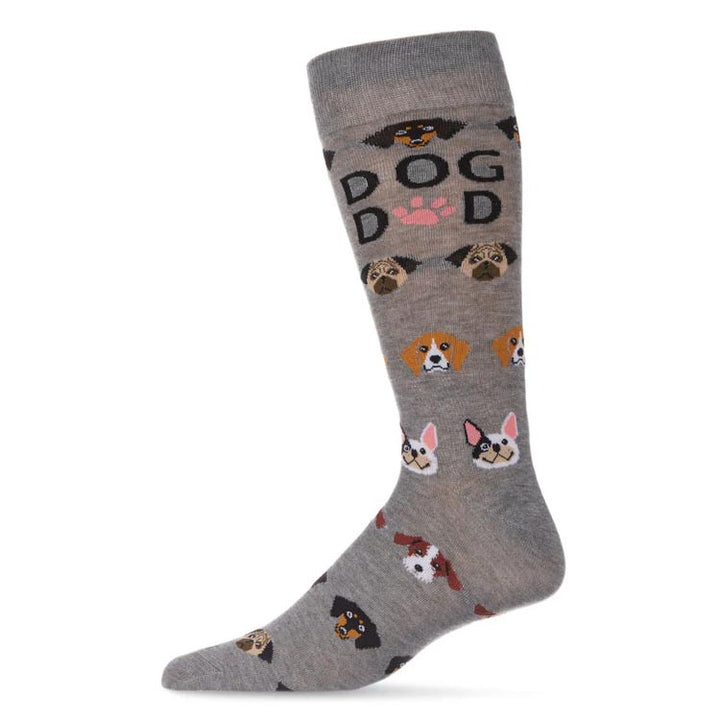 "Dog Dad" Crew Bamboo Socks by Me Moí