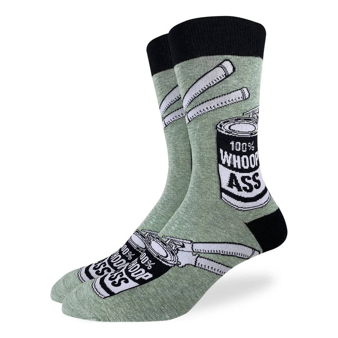 Chaussettes porte-bonheur « A Can of Whoopass » - Grandes