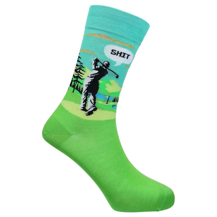 "Bogey Boys" Bamboo Crew Socks By Sexy Socks