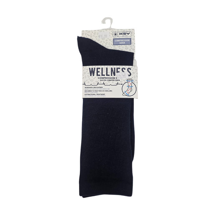 Chaussettes diabétiques en bambou « Diamond Block » de Wellness - Grande