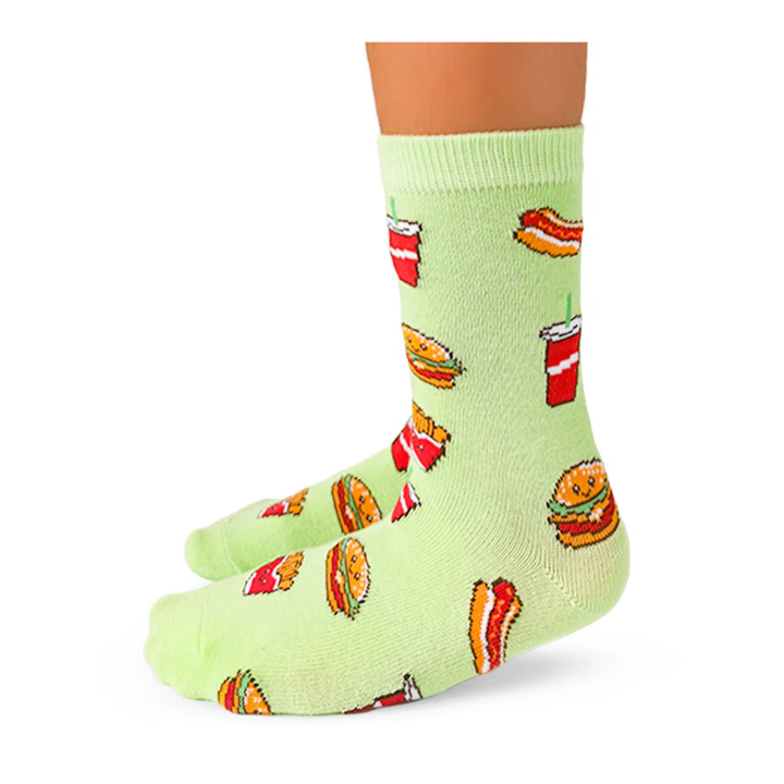 Kids Cotton Crew Socks by Uptown Sox