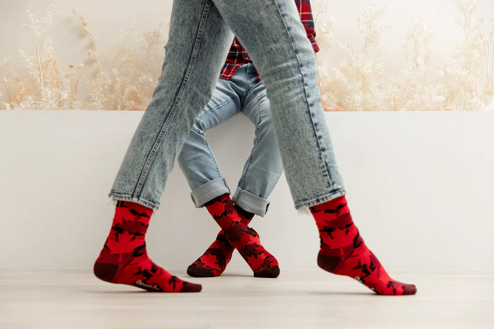 Chaussettes mi-mollet en coton « Patriot Love » par Uptown Sox - Grande