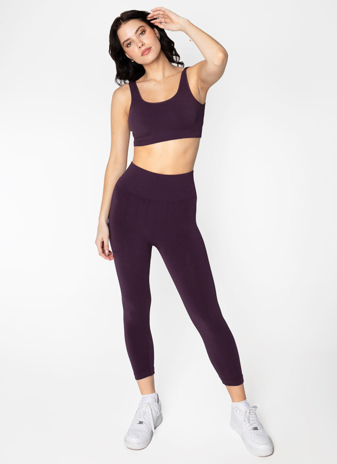 C'est Moi "Bamboo 3/4 High Waisted Leggings" - Women