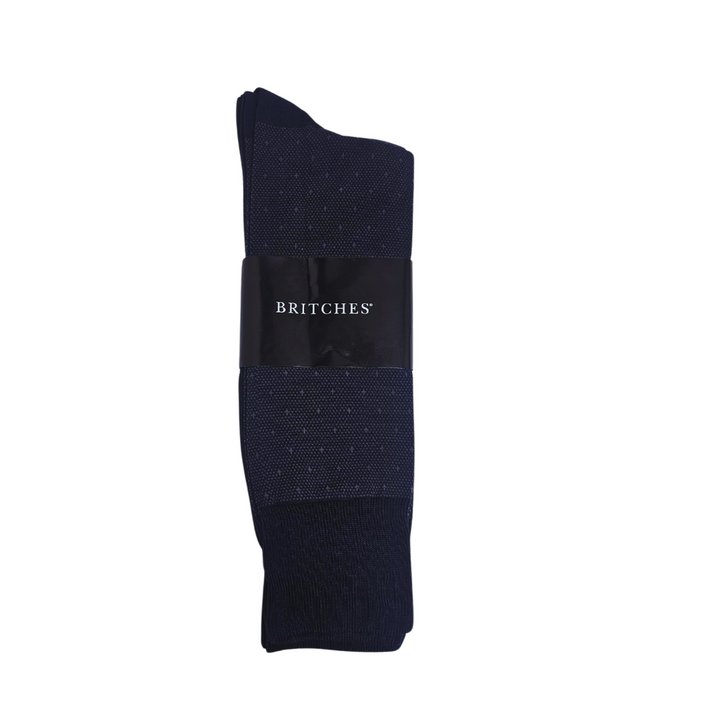 3 PAIRES - Chaussettes habillées en coton mercerisé à motif croisé pour hommes Vagden XL (DÉGAGEMENT)