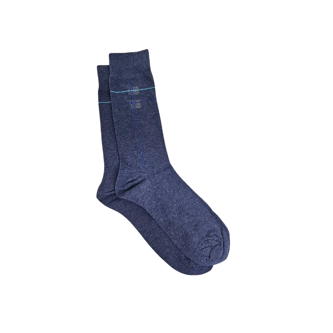 2 Pairs - Men's Cotton Dress Socks (CLEARANCE) by Britches
