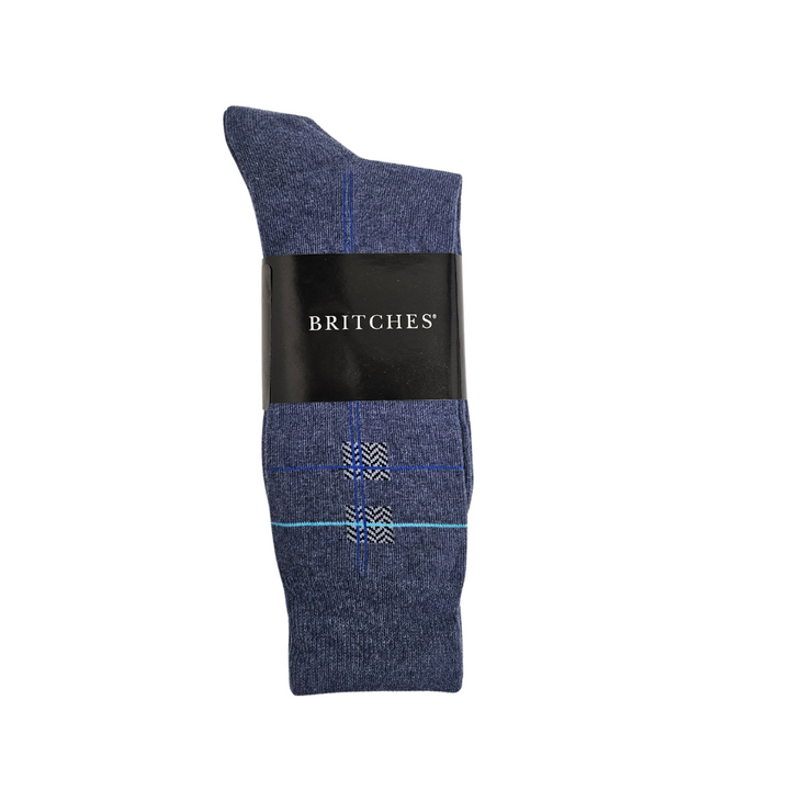 2 Pairs - Men's Cotton Dress Socks (CLEARANCE) by Britches