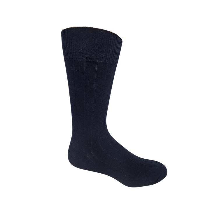 Chaussettes côtelées en coton peigné pour hommes Vagden (1 paire)