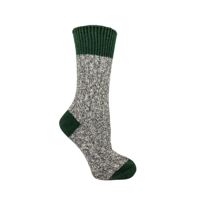 2 PAIRES - Chaussettes en coton « Sel et poivre » pour femmes de JB Field (DÉGAGEMENT)