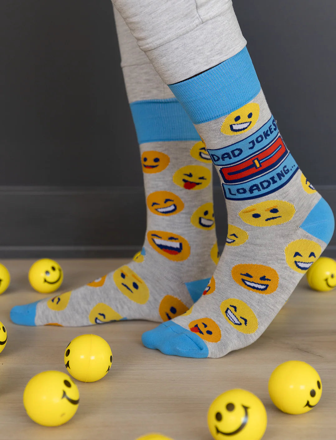 Chaussettes mi-mollet « Super Dad » par Uptown Sox - Grande