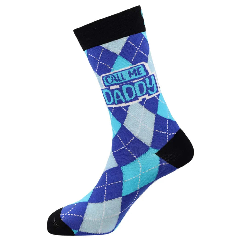 "Daddy" Bamboo Crew Socks By Sexy Socks