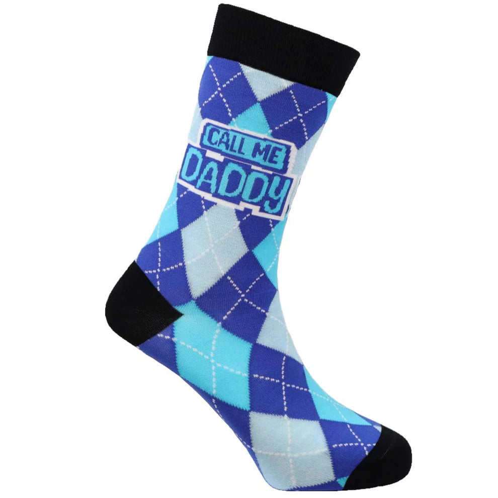 "Daddy" Bamboo Crew Socks By Sexy Socks