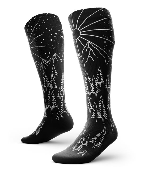 "Day 'N Night" Knee High Compression Socks by Outway