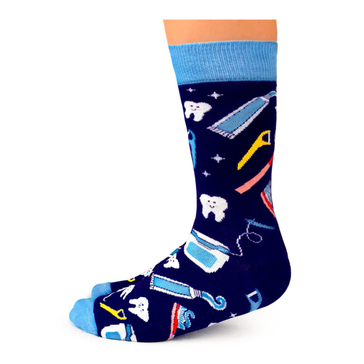 Chaussettes en coton « Dental » par Uptown Sox - Medium 