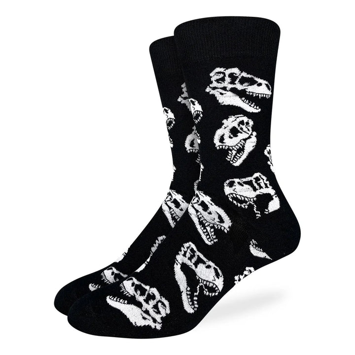 Chaussettes en coton « Dinosaure T-Rex » par Good Luck Sock