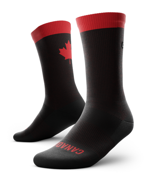 "Eh Crew" Performance Crew Running Socks by Outway