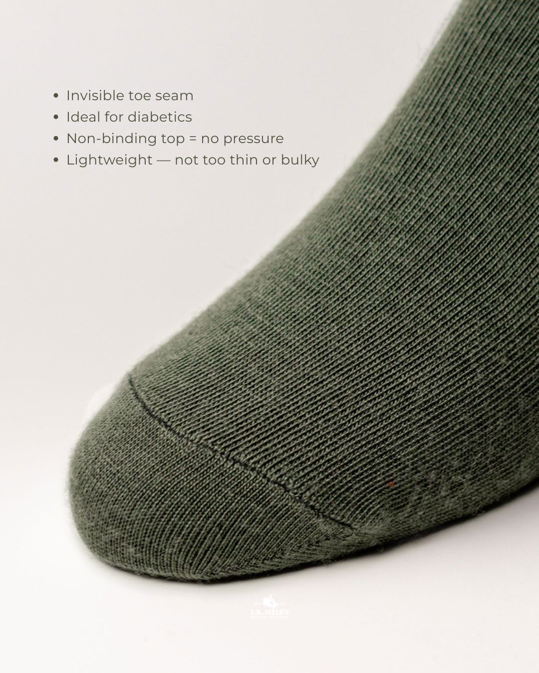 J.B. Field's Cashmere "Non-binding" Weekender Socks