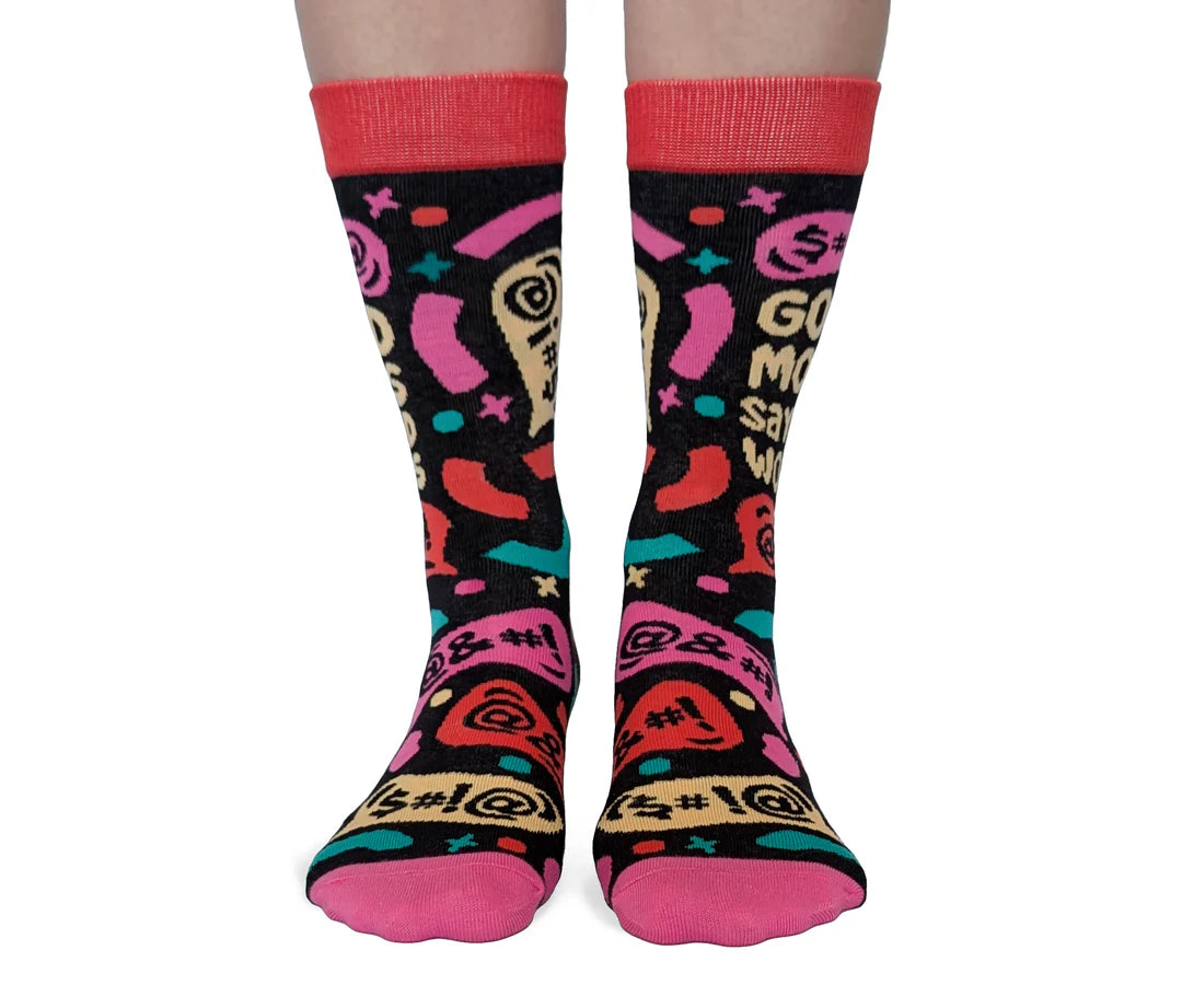 Chaussettes hibou « I'm a Hoot » par Uptown Sox - Medium 