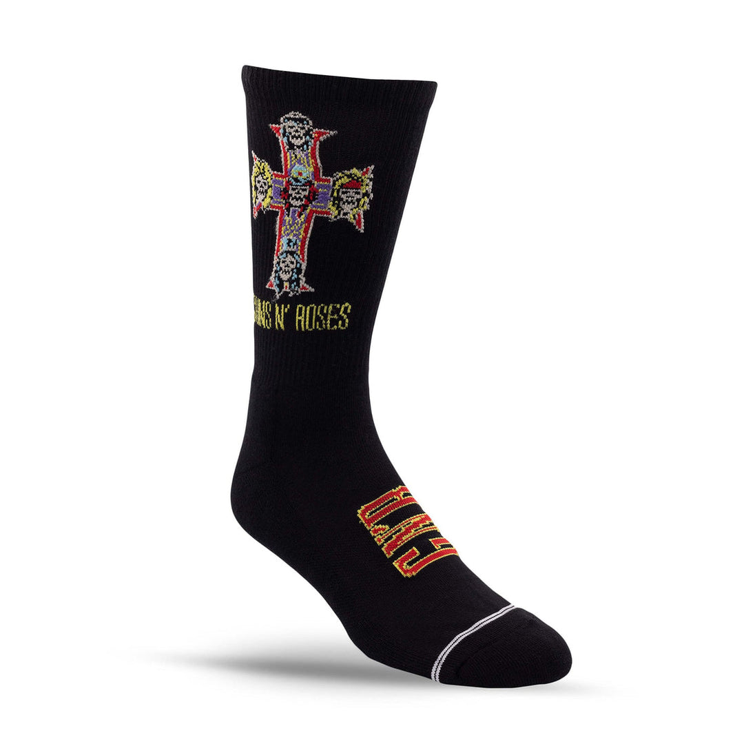 "Guns N' Roses Appetite for Destruction" Crew Socks by Perris - Large