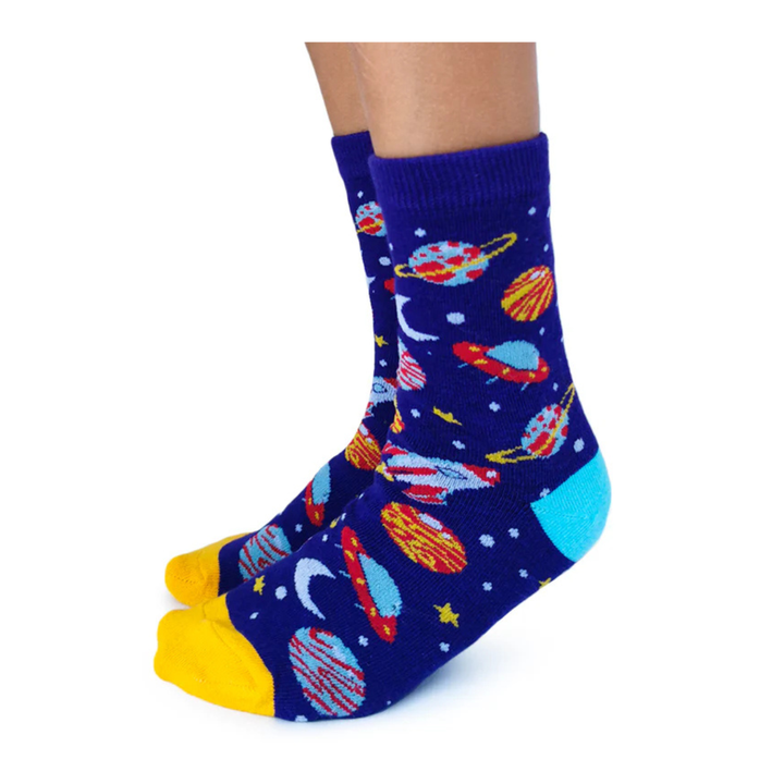 Kids Cotton Crew Socks by Uptown Sox