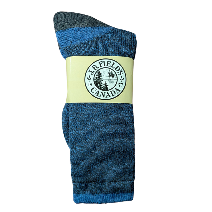 J.B. Field's Hiking "Power Trekker" Merino/Combed Cotton Boot Sock (SLIGHTLY IMPERFECT)