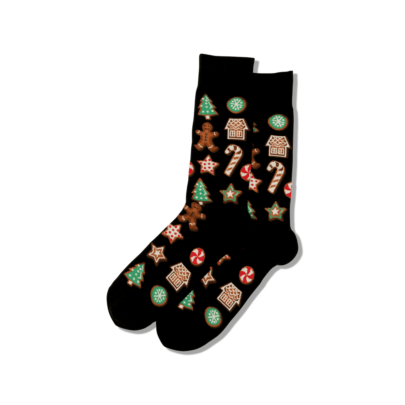 "Christmas Cookies" Crew Socks by Hot Sox - Large