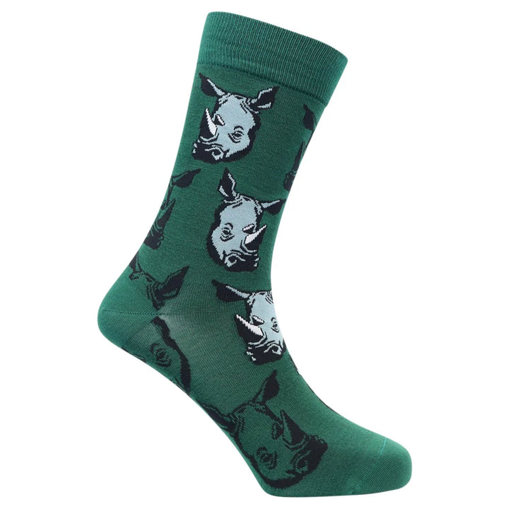 "Horns " Bamboo Crew Socks by Sexy Socks