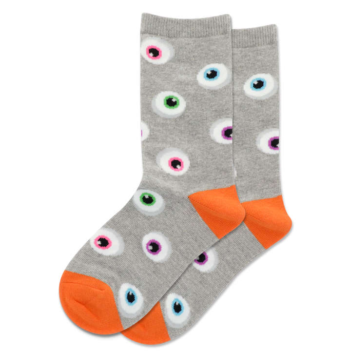 Chaussettes mi-mollet « Eyeballs » pour enfants par Hot Sox