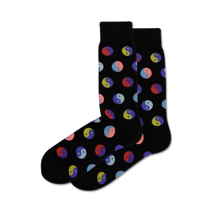 Chaussettes mi-mollet en coton « Golf Balls » Hot Sox - Taille L 
