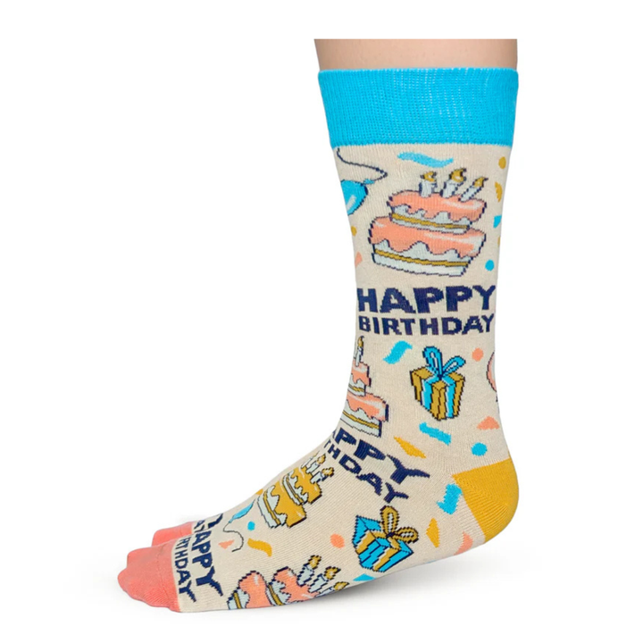 Chaussettes en coton « Joyeux anniversaire » par Uptown Sox 