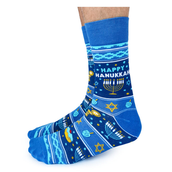 Chaussettes en coton « Sir Bacon » par Uptown Sox - Grande