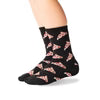 Chaussettes mi-mollet « Pizza » par Hot Sox 