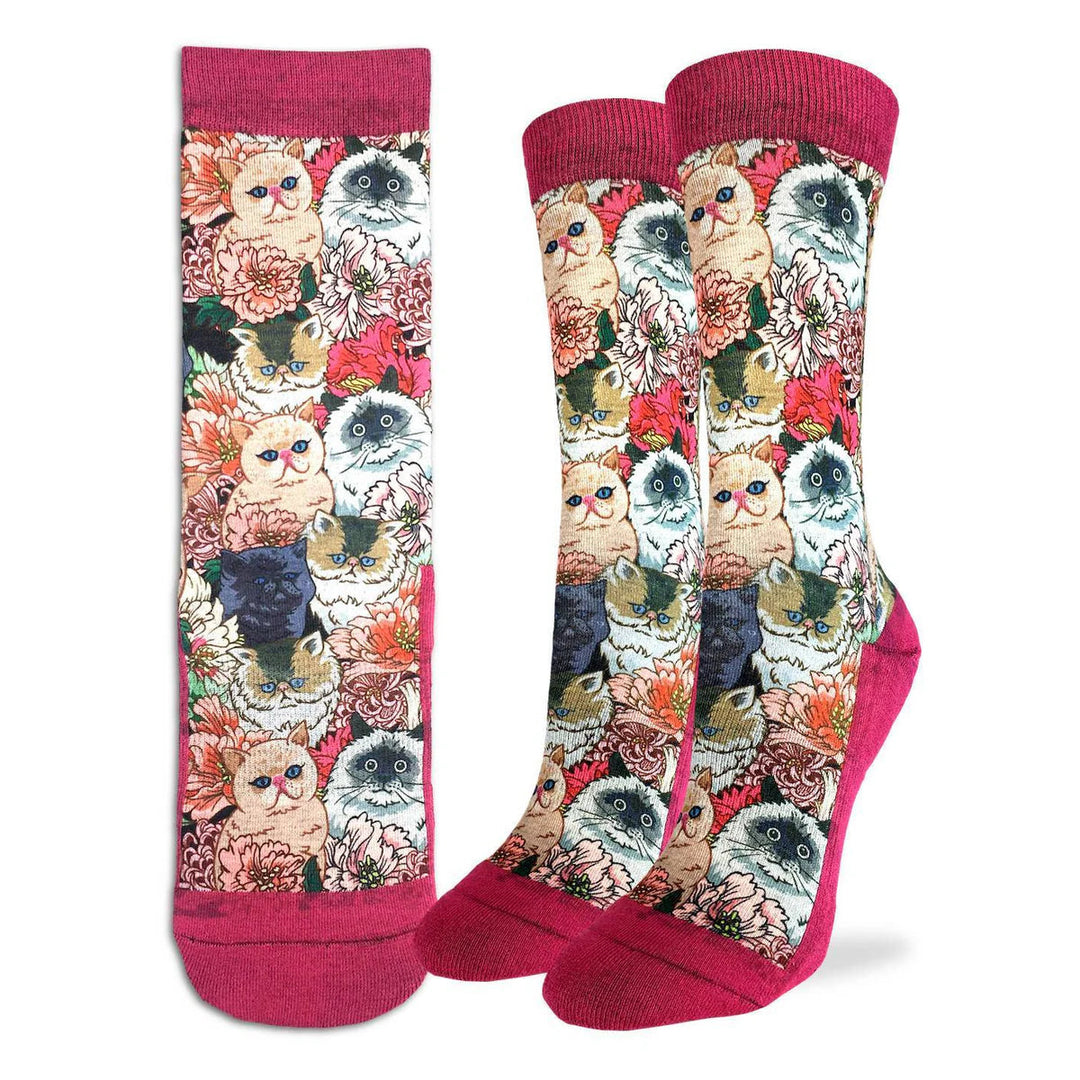 Chaussettes Active Crew « Barbie Logo » de Good Luck Sock - Taille M