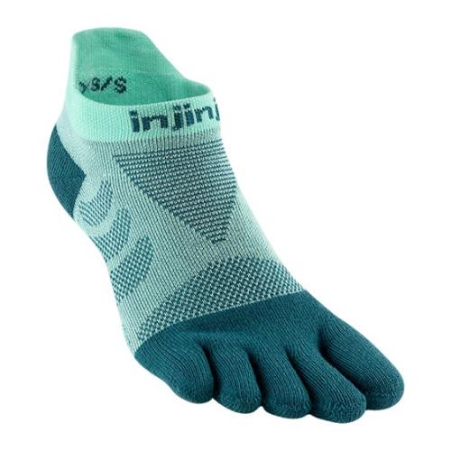 Injinji Run Lightweight No-Show Toe Socks- Unisex