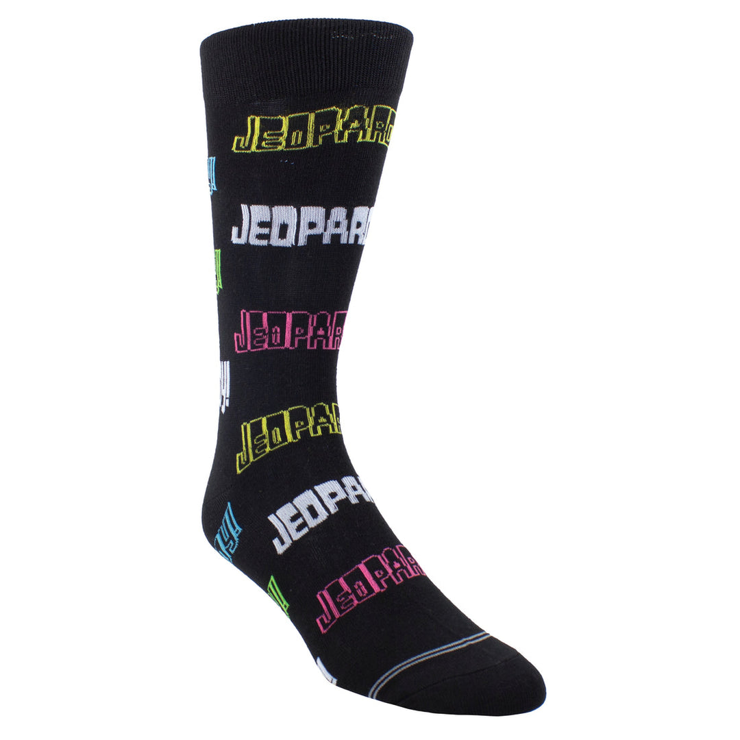 "Jeopardy" Crew Socks by Perris - Large