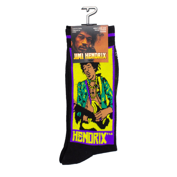 "Jimi Hendrix" Crew Socks by Perris - Large