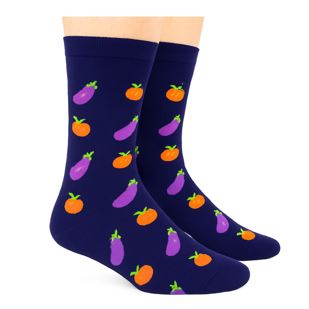 Chaussettes en coton « Just Peachy » par Uptown Sox 