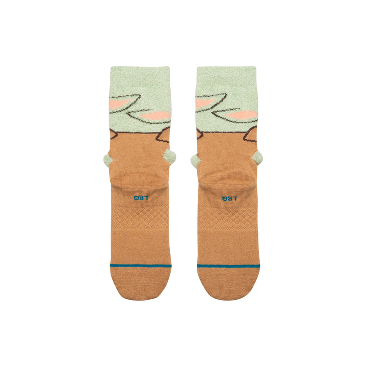 Stance x Star Wars "Grogu Hungry" Kids Textured Blend Crew Socks