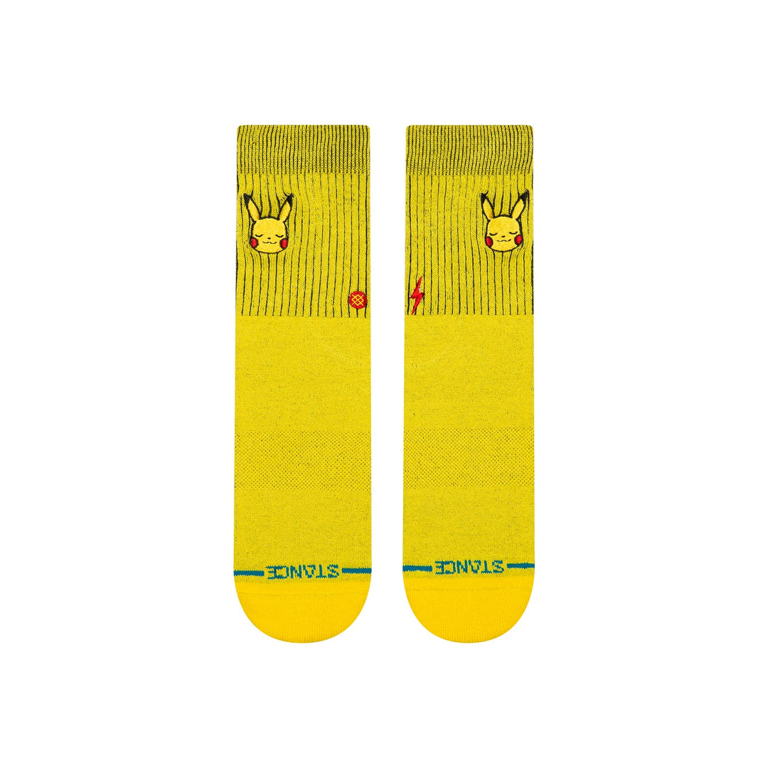 "Kids Pokémon x Stance Pikachu" Crew Socks