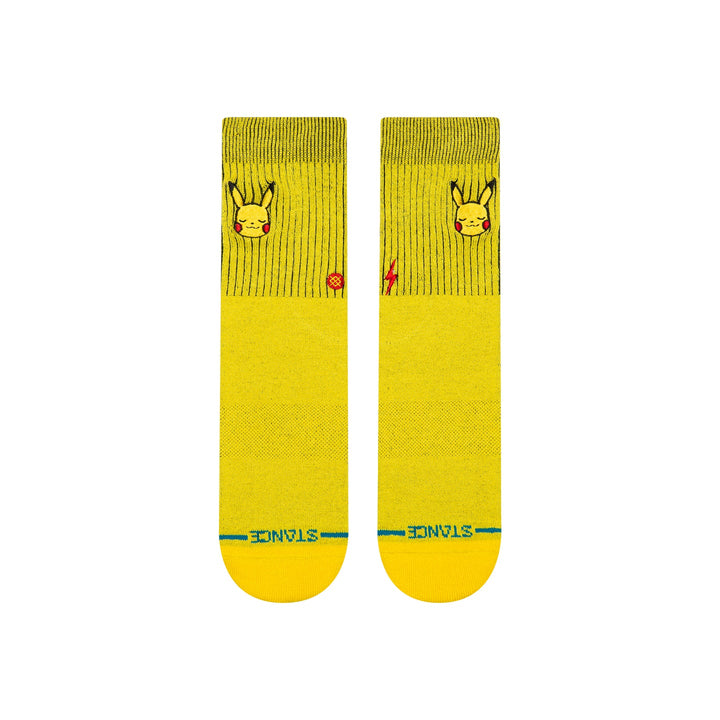 "Kids Pokémon x Stance Pikachu" Crew Socks