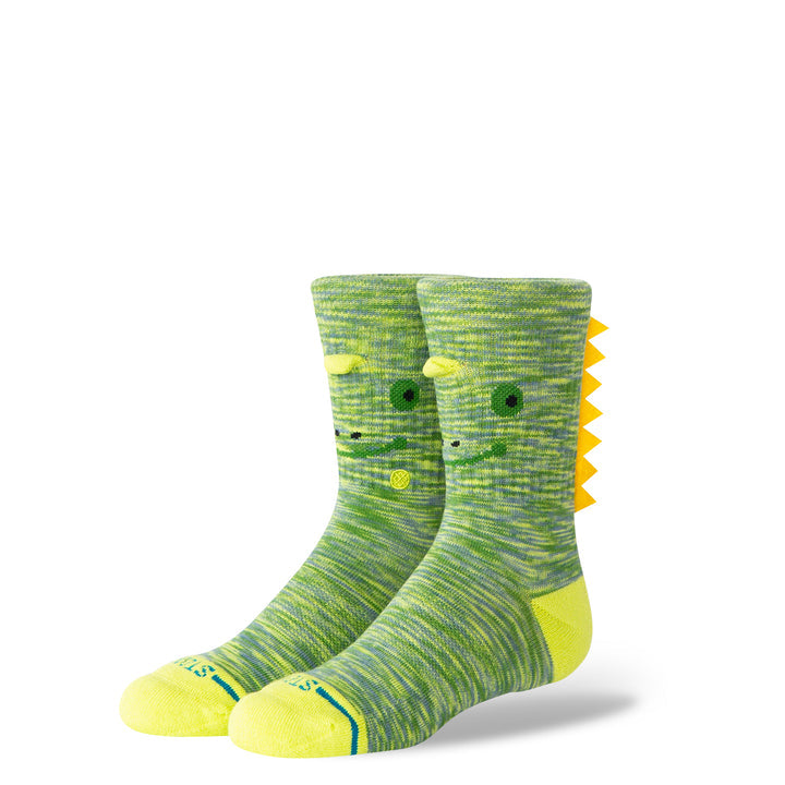 "Kids Spikey" Combed Cotton Crew Socks by Stance