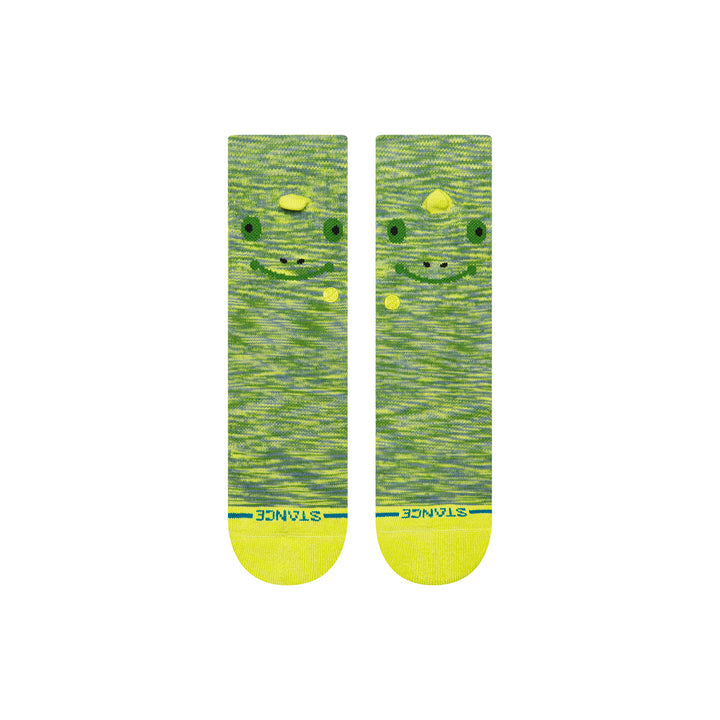 "Kids Spikey" Combed Cotton Crew Socks by Stance