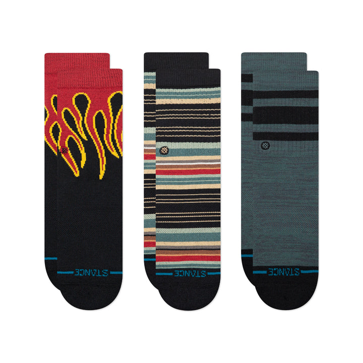 "Kids 3pk" Crew Socks by Stance