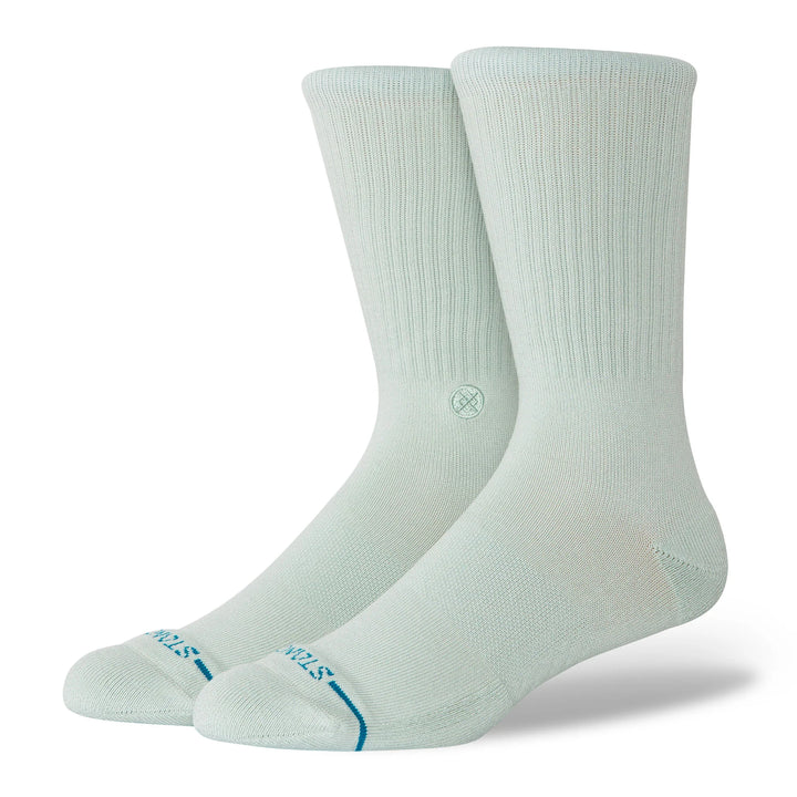 "Icon" Combed Cotton Crew Socks by Stance