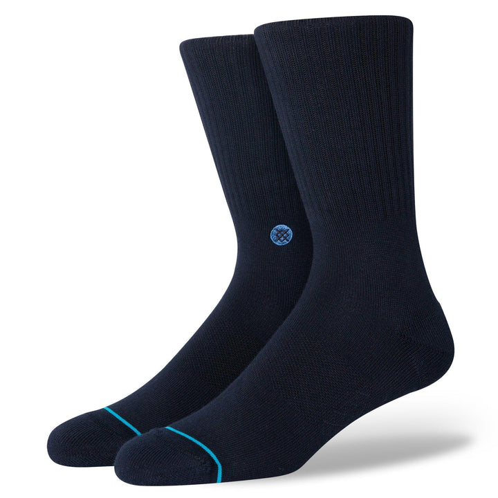 Chaussettes mi-mollet en coton peigné Stance « Icon »